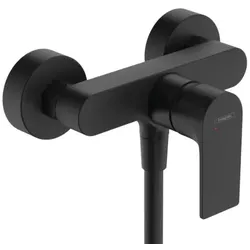 hansgrohe Rebris E Brausearmatur 72650670 Aufputz, 1 Verbraucher, mattschwarz