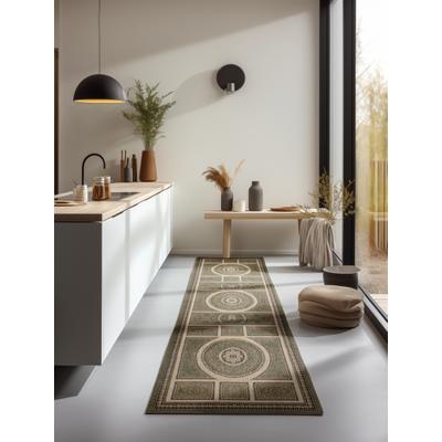 NORTHRUGS "Guzara" rechteckig 8 mm Höhe Orient Optik, Läufer, strapazierfähig, pflegeleicht, robust