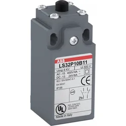 ABB LS32P10B11 Standard-Positionsschalter Kunststoff-Gehäuse grau IP65 Druckbolzen aus Thermoplastik