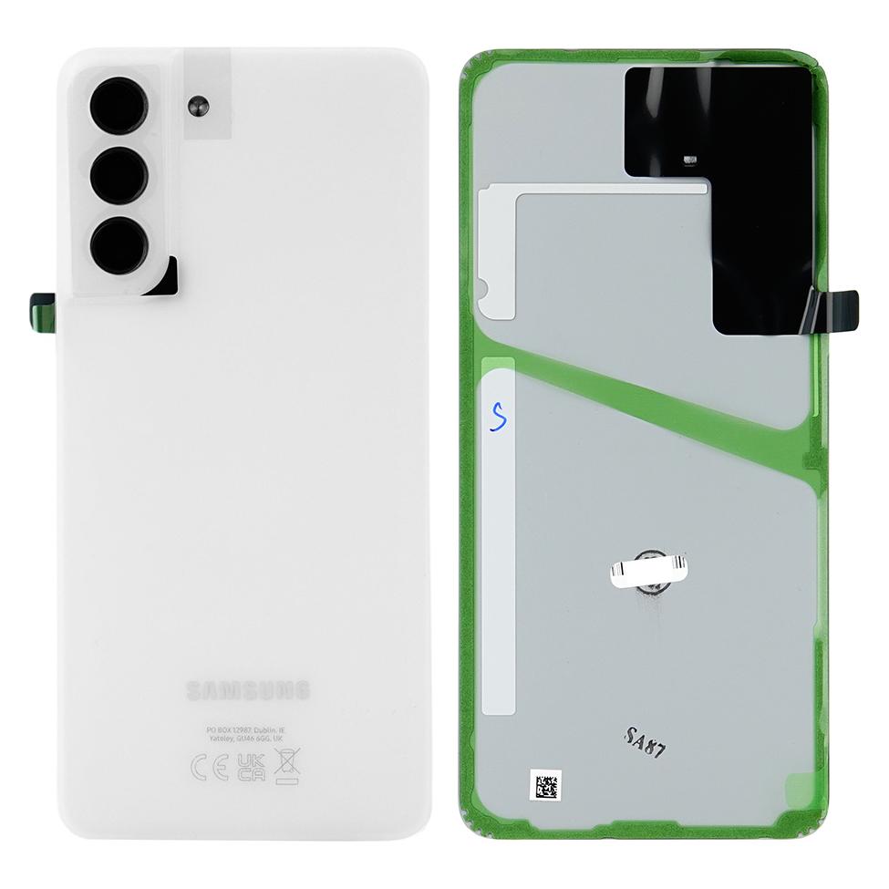 Samsung Battery Cover für G990B Galaxy S21 FE - white (Samsung Galaxy S21 FE) (GH82-26156B)