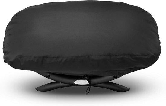 Weber Barbecuehoes voor Q100, Q120 en Q1000 gasbarbecues, zwart