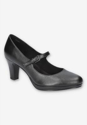 Women's Zest Pump by Easy Street in Black (Size 7 M)