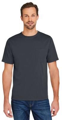 Harriton M118 Charge Snag and Soil Protect T-Shirt in Dark Charcoal size 5XL   Polyester
