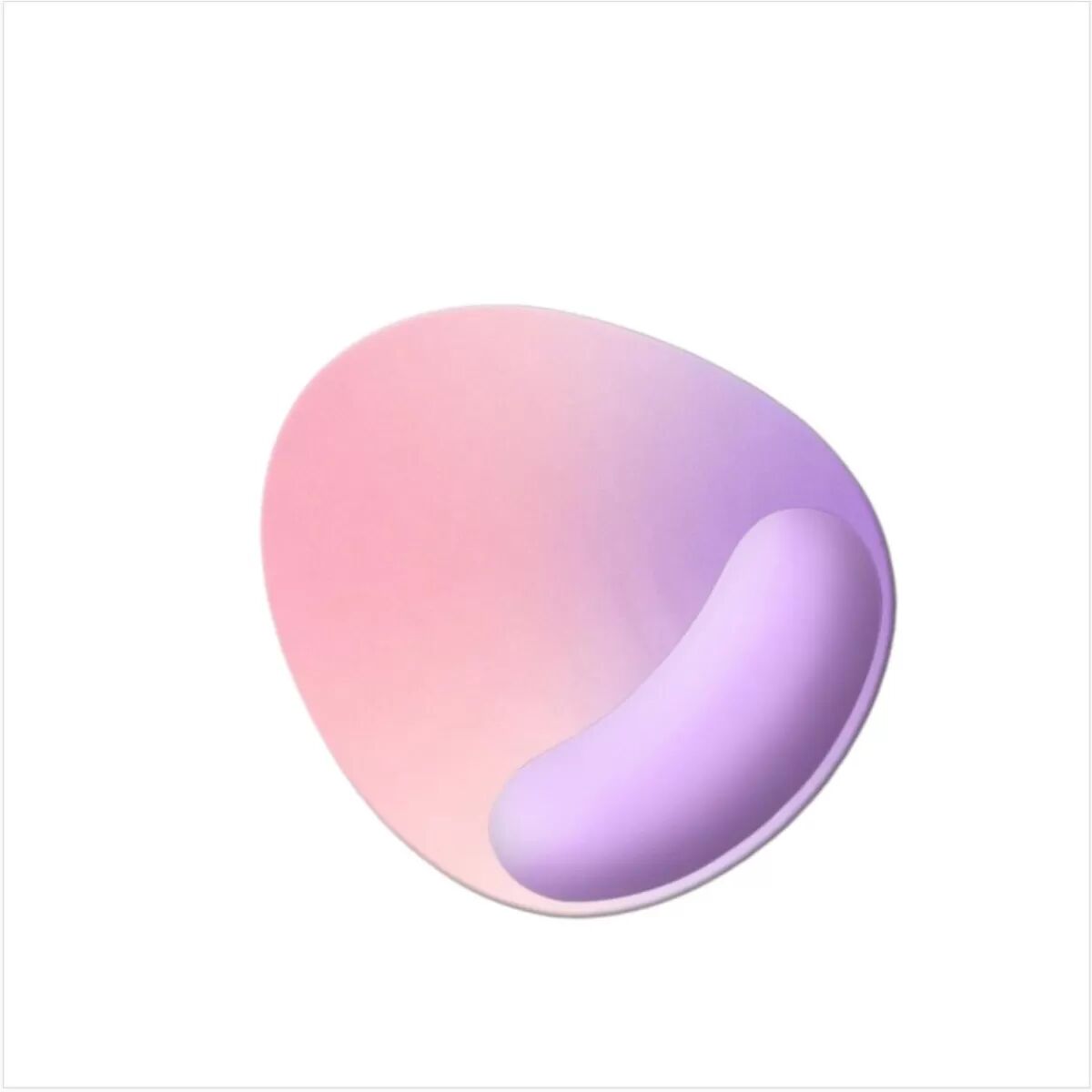 INF Multicolor Silikon ergonomisches Mauspad mit Tastatur-Handgelenkauflage - Anti-Rutsch Lycra Büro-Handgelenkstütze