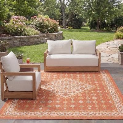 SAFAVIEH Sunrise Florencia Indoor/Outdoor Waterproof Rug