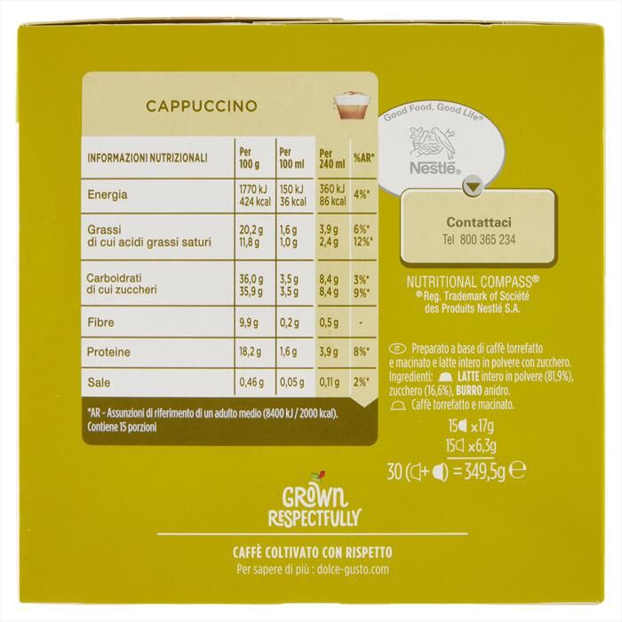 NESCAFE' DOLCE GUSTO Dolce Gusto Cappuccino 30pz