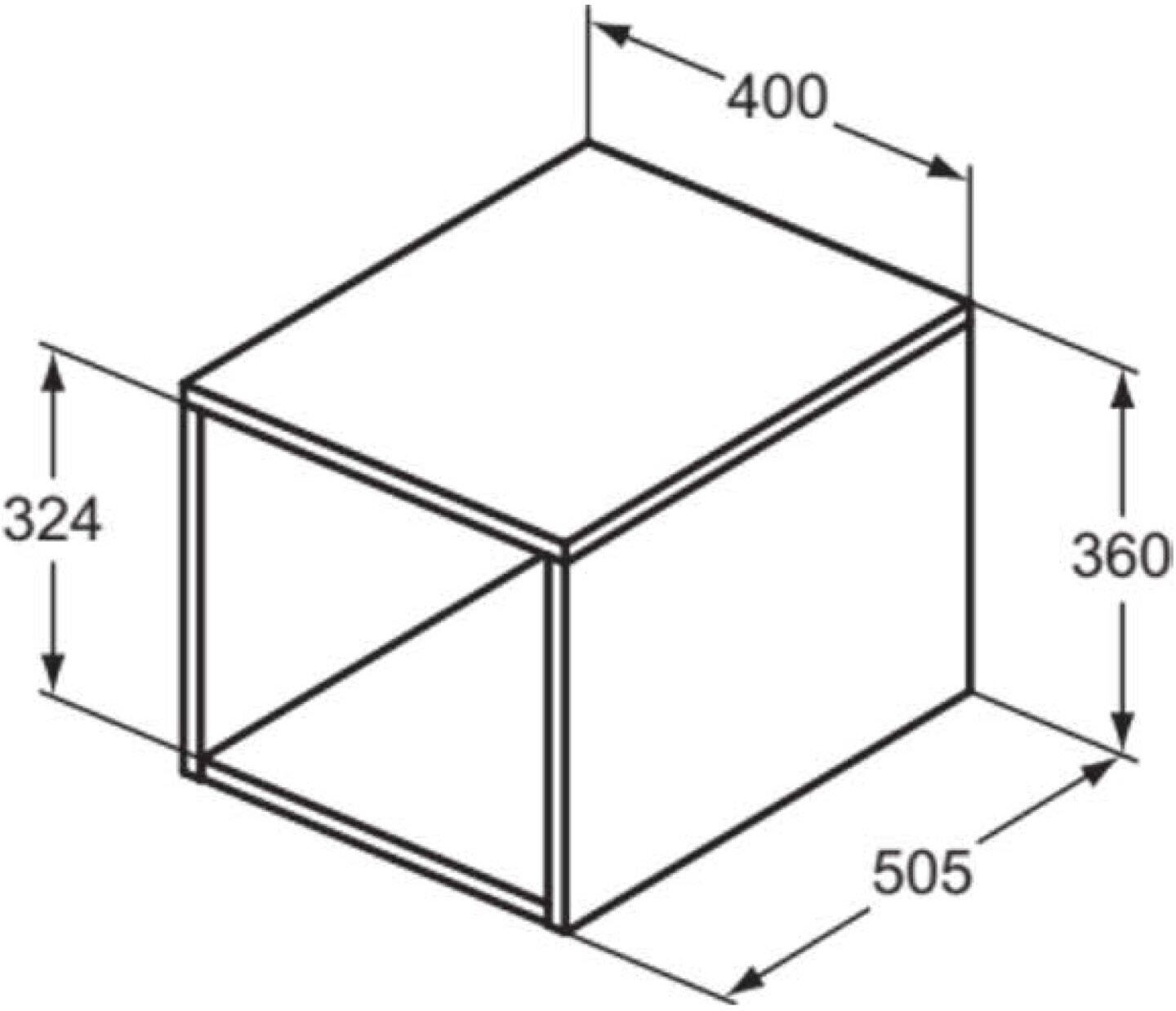 Ideal Standard Seitenelement 40 x 36 cm mit 1 offenen Fach