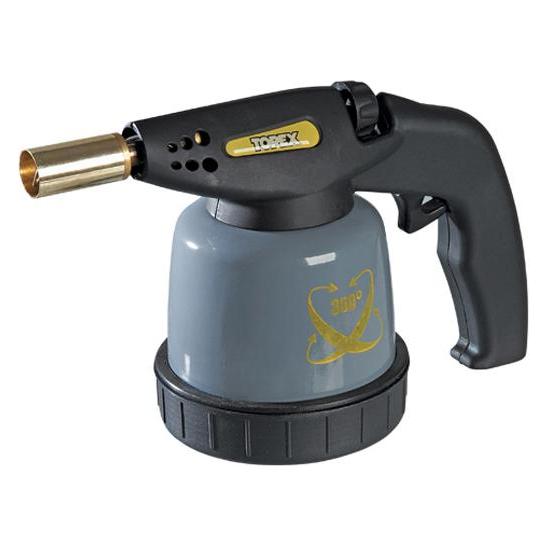 Topex Gaslötlampe für Gaspatronen 190 g, Piezozündung, zum Einsatz in beliebiger Stellung 44E143 (Lötlampe) (TP44E143)