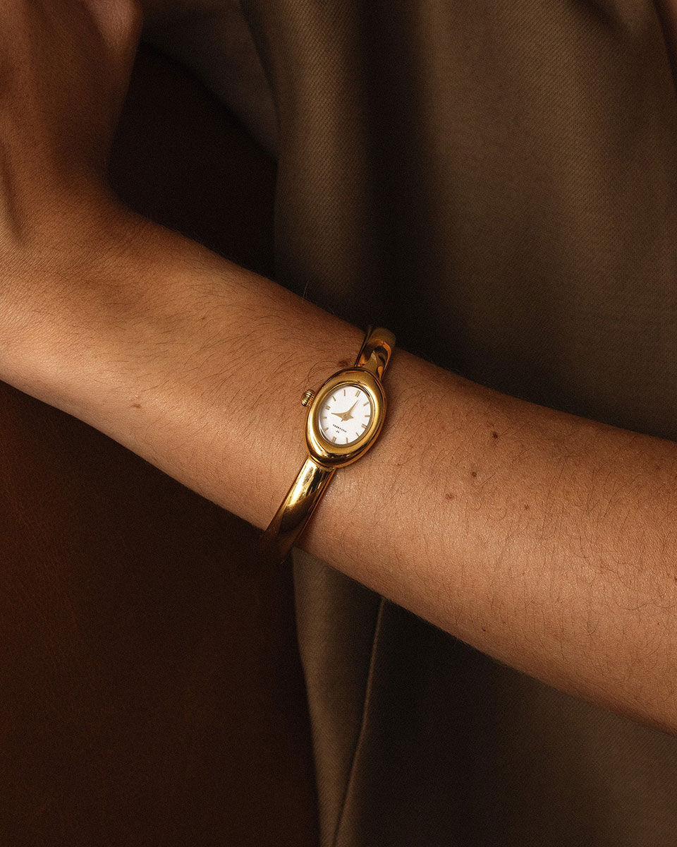 Mockberg Belle Oval Petite Gold MB1769