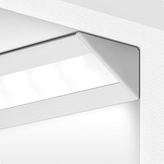 Isoled Led Eckprofil Corner22 Eloxiert L: 2000mm