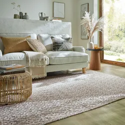 Wollteppich handgewebt Beige 120 x 170 cm - ROTHER   Kadima Design