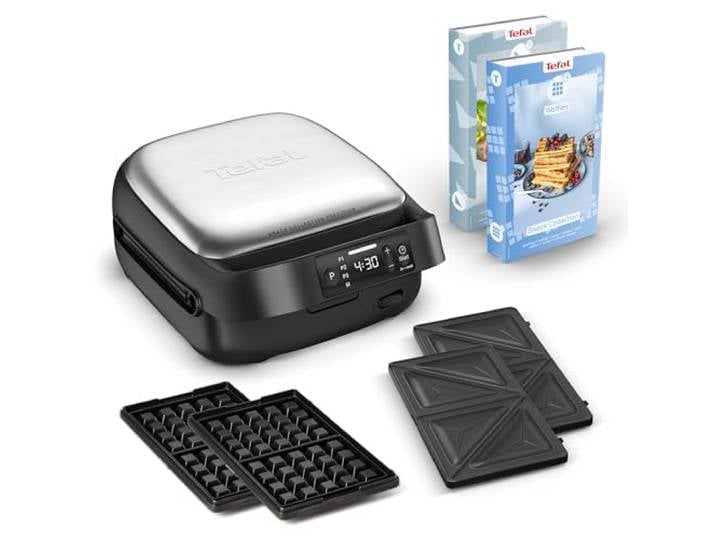 Tefal Snack Collection Precision Sandwich- und Waffeleisen, 3 Programme