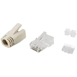 Equip Cat.6A RJ45 Stecker-Satz, 100 Stück pro Packung