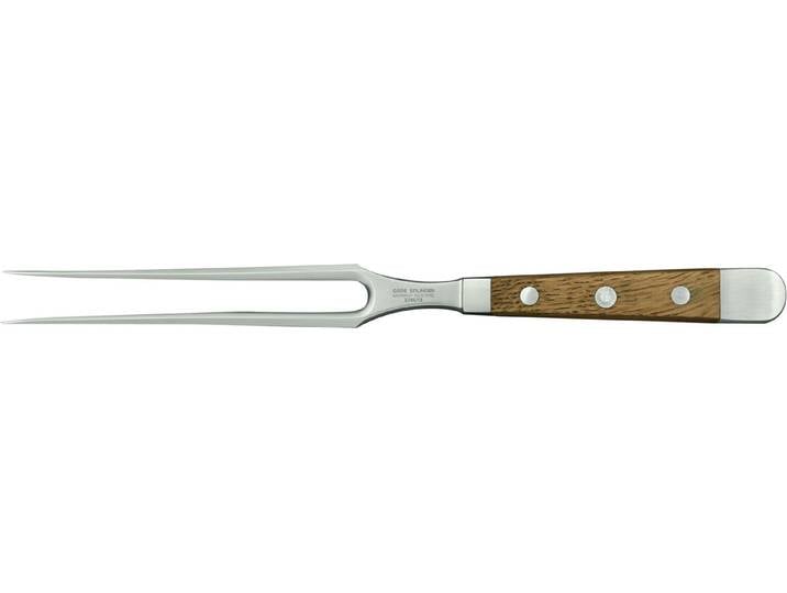 Güde Messer Solingen Fleischgabel Güde Alpha Fleischgabel 18cm, Fasseiche
