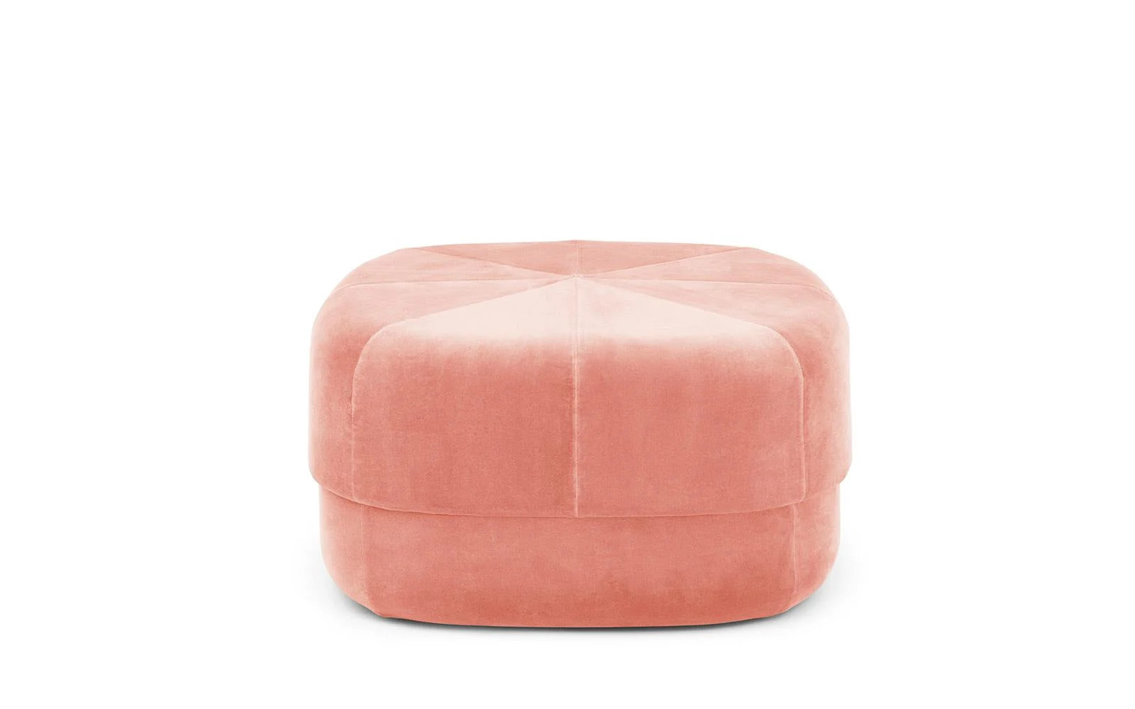 Normann Copenhagen Circus poef blush large velvet