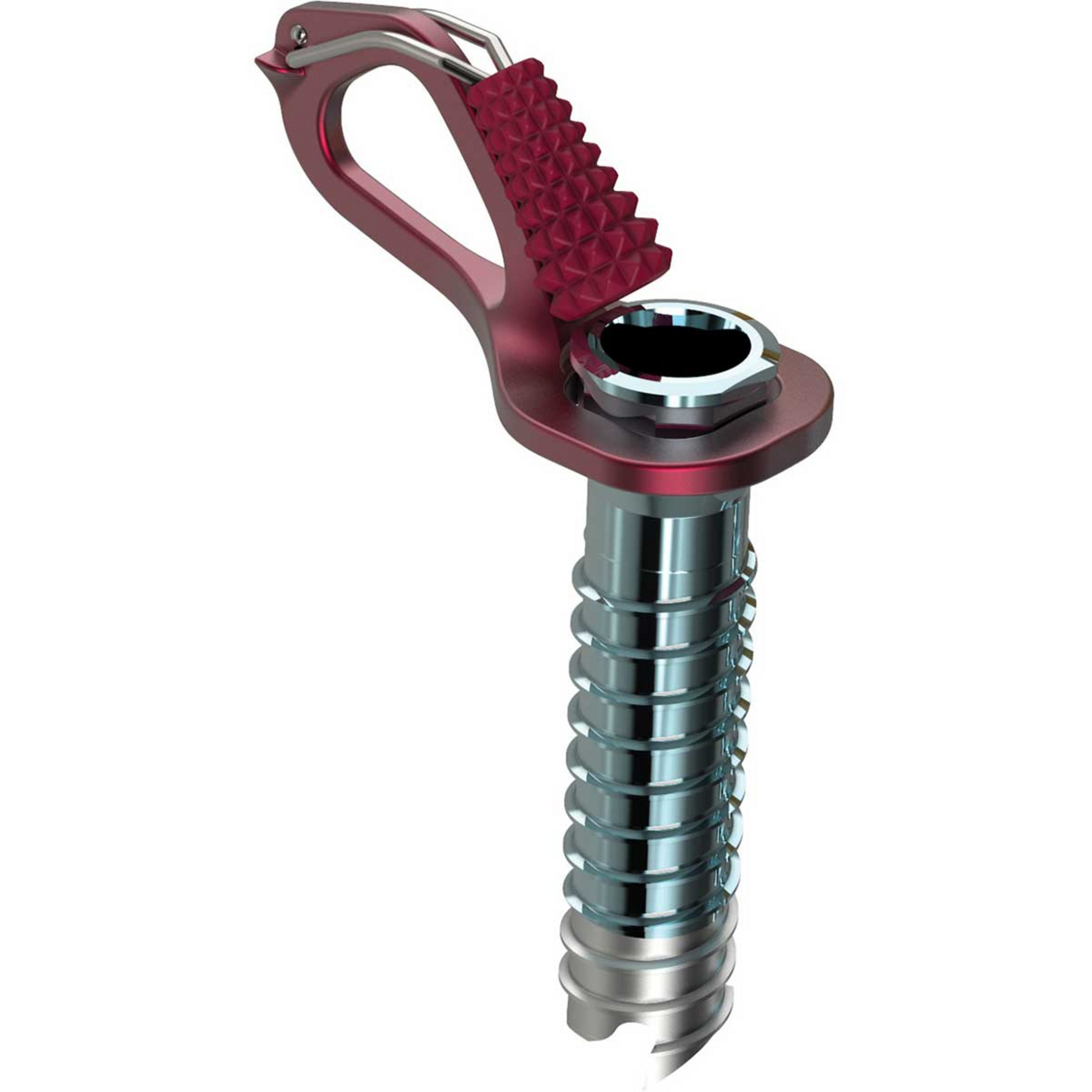 Blue Ice Aero Lite Eisschraube Eisschrauben rot Größe 10CM Eisklettern | Hochtour