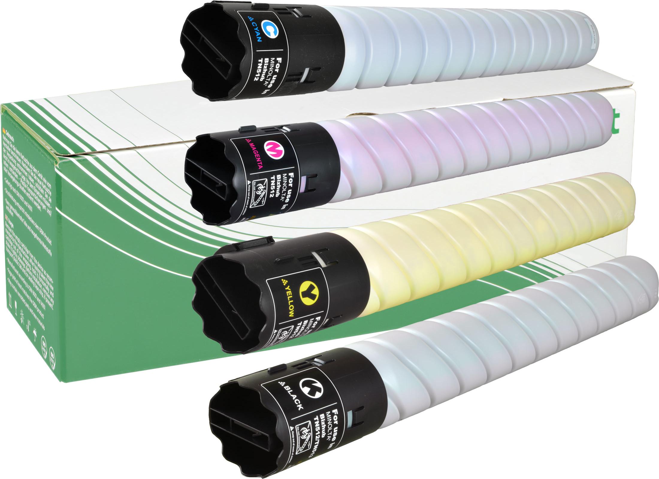 NexoPrint Toner kompatibel zu Develop TN-512 Mehrfarbig Ineo+ 554 e Develop Ineo+ 554 Develop Ineo+ 454 e Develop Ineo+ 454 Develop Ineo Plus 554 e