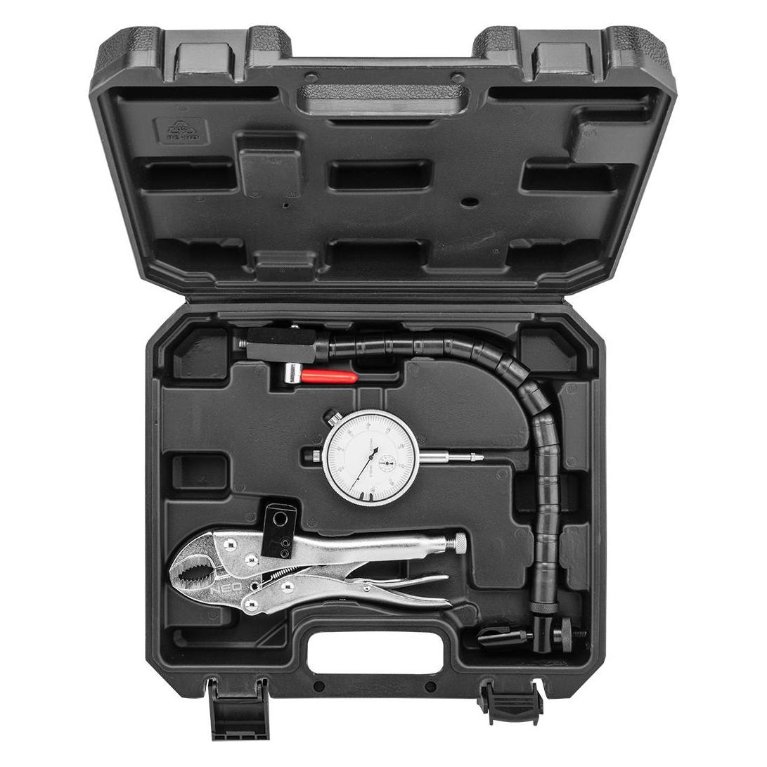 Neo Das Set dient zur Prüfung des Rundlaufs von Bremsscheiben (11-130). (11-130)