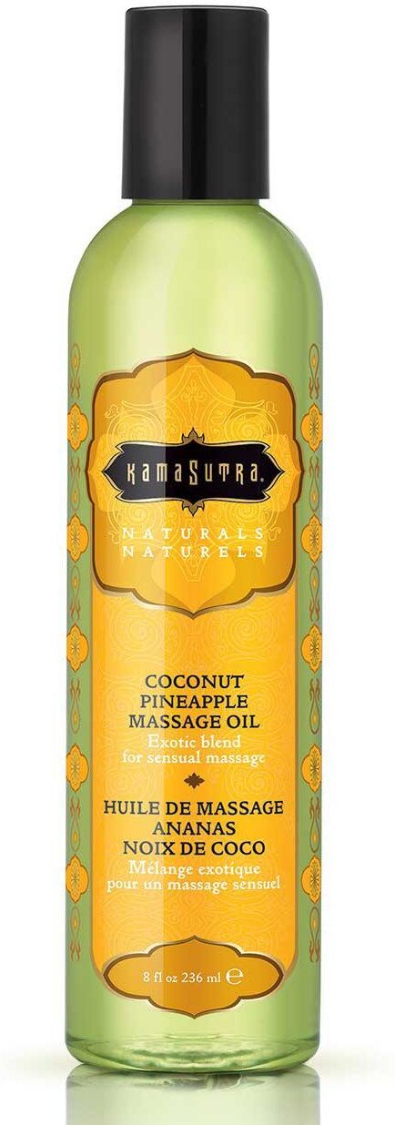 Kamasutra Huile de massage naturelle Coconut Pineapple - 236 ml