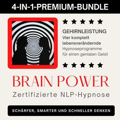 4-in-1-Hypnose-Bundle: GEHIRNLEISTUNG - Institut für Hypnosetherapie, Audio, 4066338475978