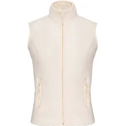 Kariban Damen Microfleece Gilet 'Melodie' Bodywarmer K906 natural L