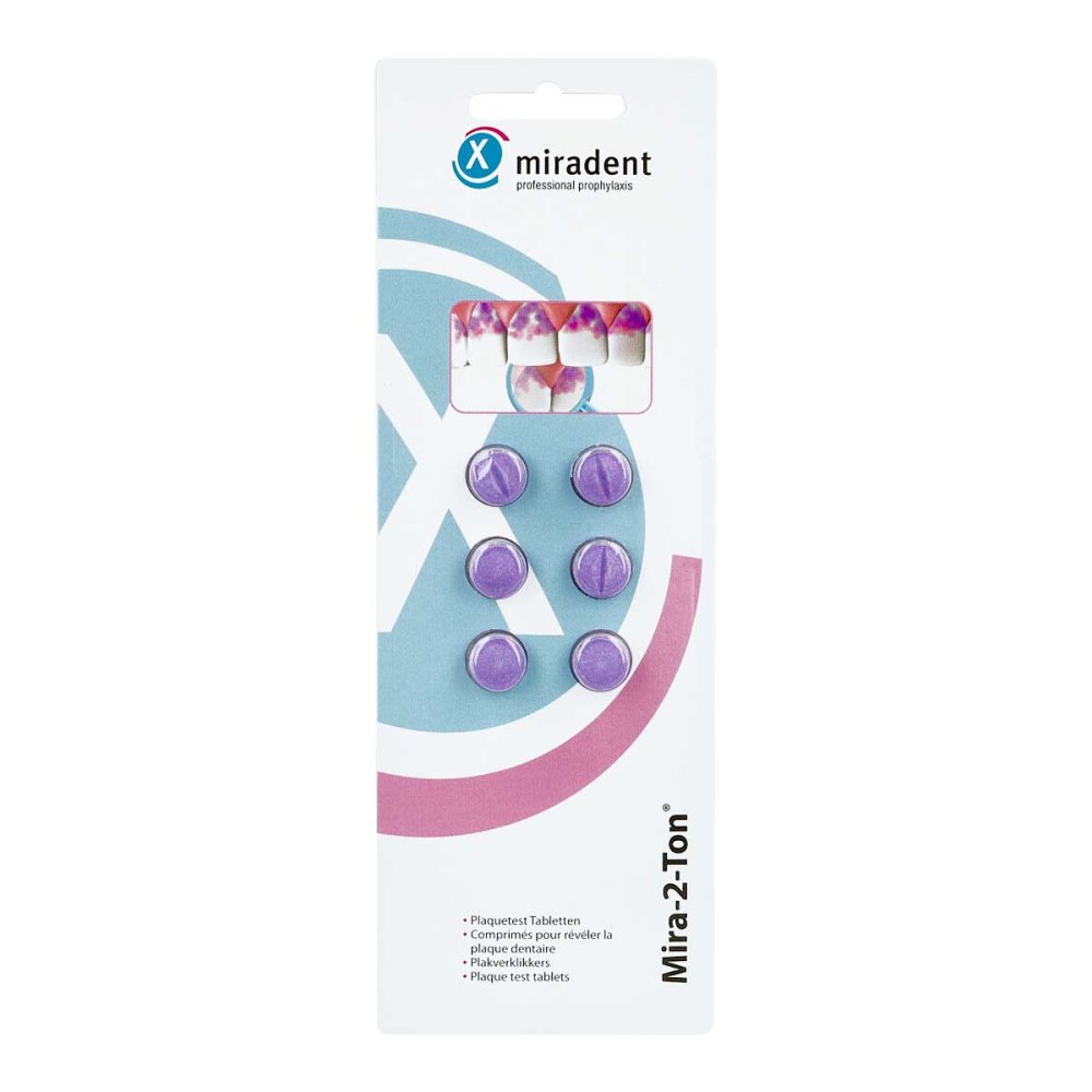 Hager Pharma GmbH Miradent Plaquetest Tabletten Mira-2-ton 02172082