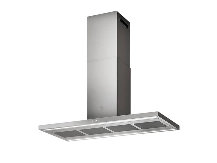 ELICA hotte îlot THIN ISLAND (120 cm - Acier Inox)