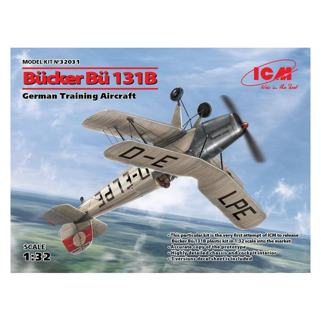 ICM Bücker Bü 131B,German Training Aircraft (32031)