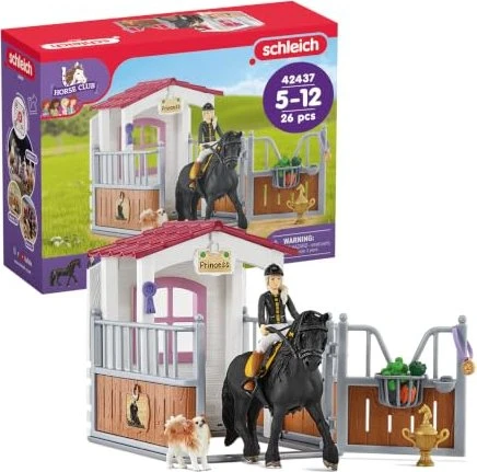 Schleich Horse Club 42437 - Pferdebox mit HORSE CLUB Tori & Princess