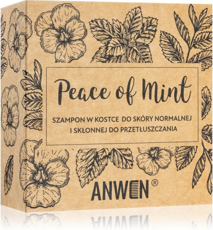Anwen Peace of Mint Barre de shampoing in alu can 75 g