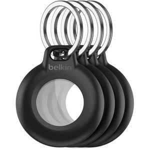 Belkin Tracker-Hülle Secure, wasserdicht, Kunststoff, schwarz, 4 Stück