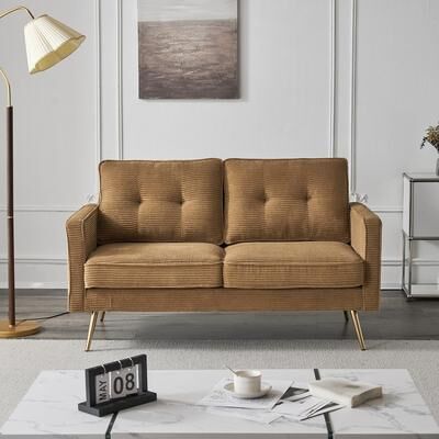 "VINGLI 56"" Modern Loveseat"