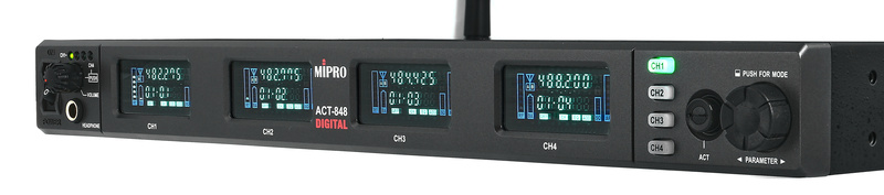 Mipro ACT-848 5UA nero