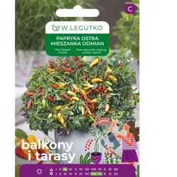 Scharfe Paprika – eine Mischung aus Zwergsorten