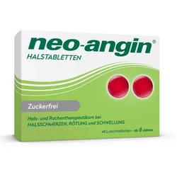 neo-angin Halstabletten zuckerfrei 48 St