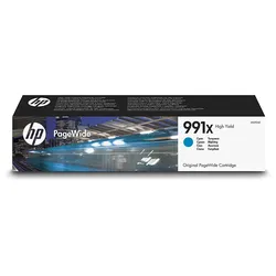HP Original 991X Druckerpatrone cyan hohe Kapazität 193ml 16.000 Seiten (M0J90AE)