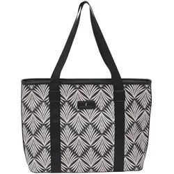 Coming Copenhagen Shopper mit Palmenmuster Danica, L44 x B12 x H33.5cm, creme