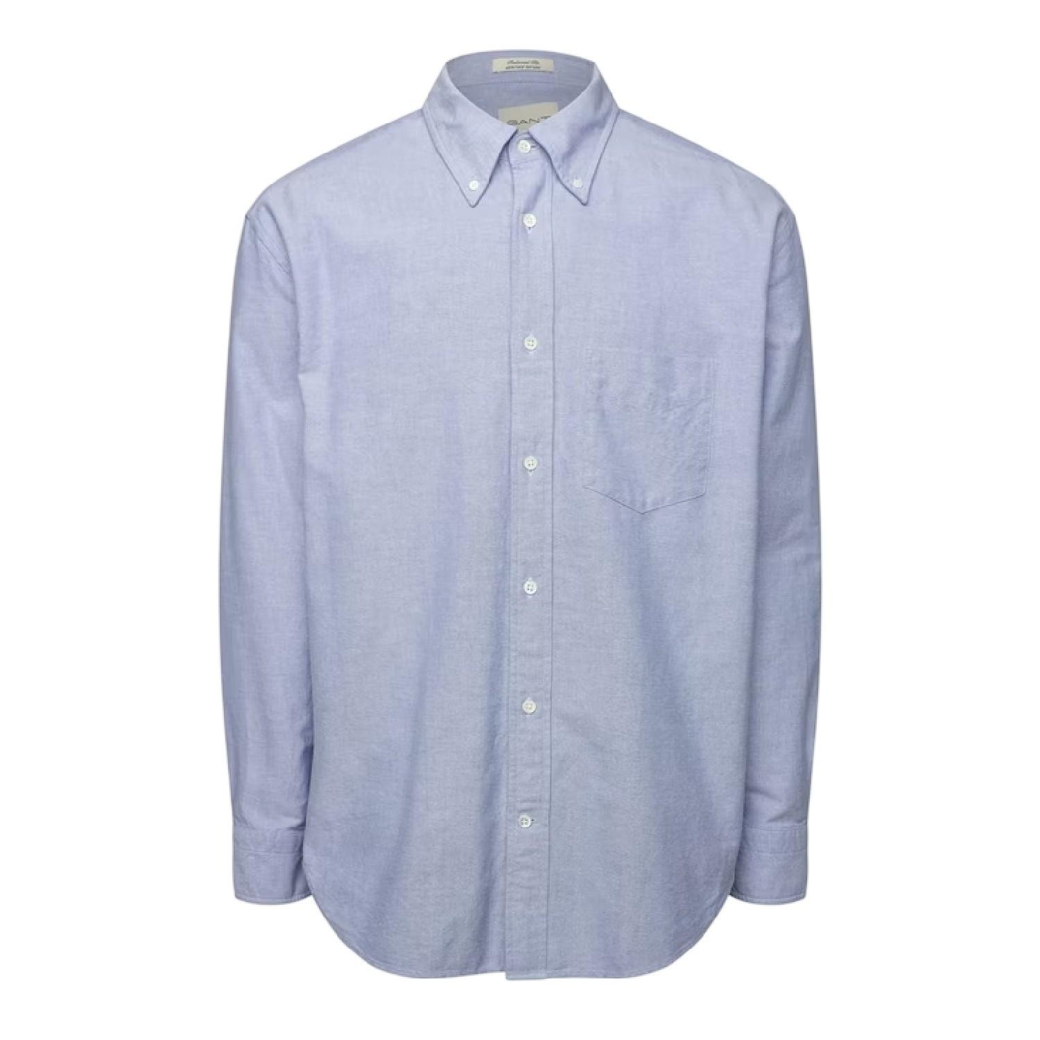 Gant - Hemd für Herren, Oxford-Stil, leger (Blau)