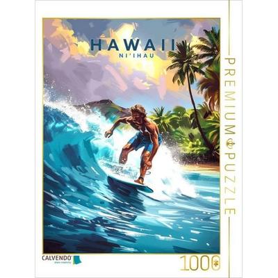 CALVENDO Puzzle Surfspot Ni'ihau | 1000 Teile Lege-Größe 64x48cm Foto-Puzzle für glückliche Stunden