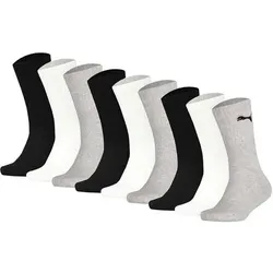 PUMA Kinder Socken, 9er Pack - Sport Crew Sock,Tennissocken, ECOM, Größe 35-38 in Bunt Bunt