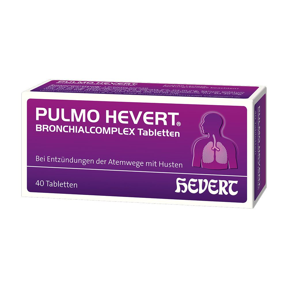 Pulmo Hevert Bronchialcomplex Tabletten 40 St