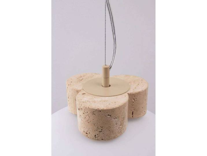 Mammut 30 Suspension Travertine - Globen Lighting - Salle à manger - Verre