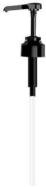 ModernMart Adjustable Sauce Dispenser Pump For Ketchup, Oyster Sauce & Vinegar Bottles black
