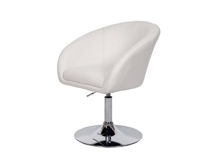PROREGAL® Esszimmerstuhl Küchenstuhl 90x59x60cm drehbar höhenverstellbar Material Farbe (1 St)