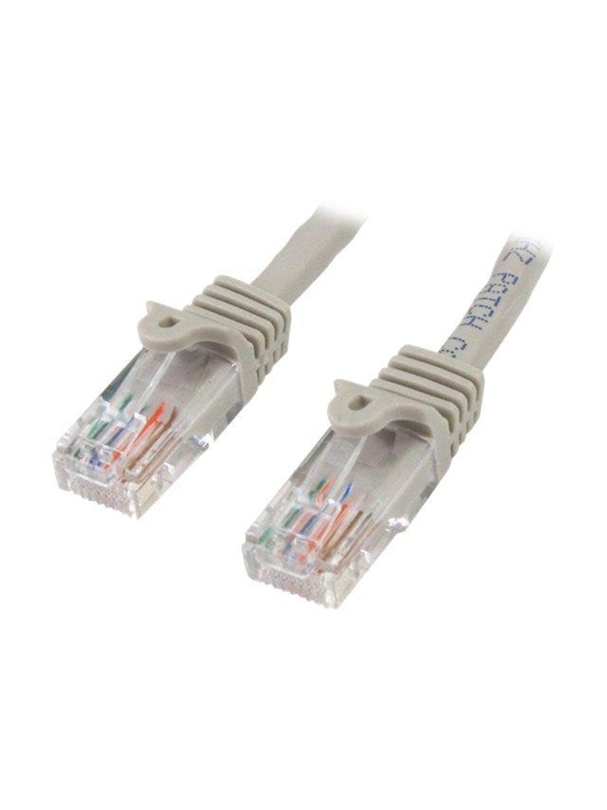 StarTech.com Snagless Cat 5e UTP Patch Cable - patch cable - 15 m - grey - Grau - 15m