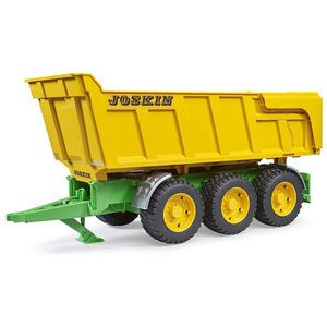 bruder 02212 Landwirtschaftsfahrzeug Joskin, Wannenkippanhänger, Maßstab 1:16