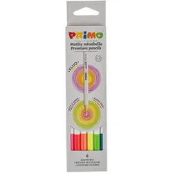 Primo, Malstifte, 5251MINAB6F Buntstifte Multicolour 6 Stück. (6x)