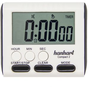 Hanhart Timer Compact 2 digital, 24 Stunden, magnetisch