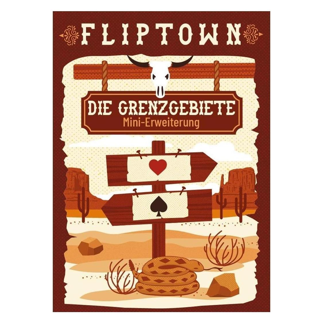 Strohmann Games Fliptown - Die Grenzgebiete (Erweiterung) (Deutsch, 1 - 4 Spieler) (406689)