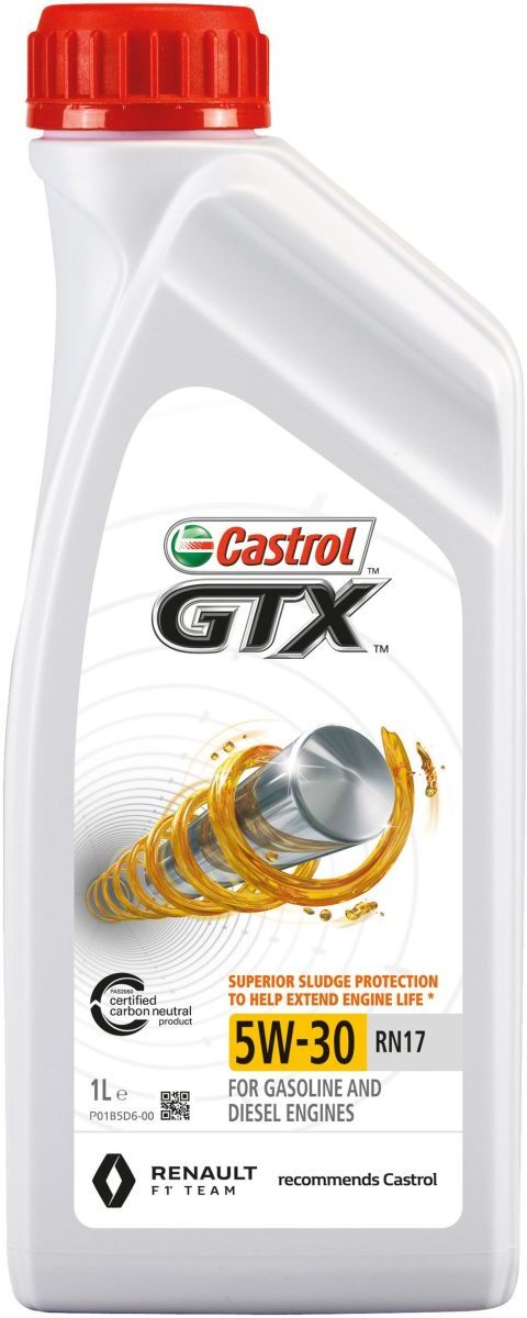 Motoröl CASTROL 15F6E5 GTX 5W30 RN17 5L